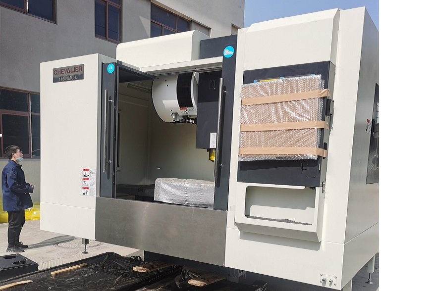 1160VMC-L加工中心交機(jī)現(xiàn)場(chǎng)